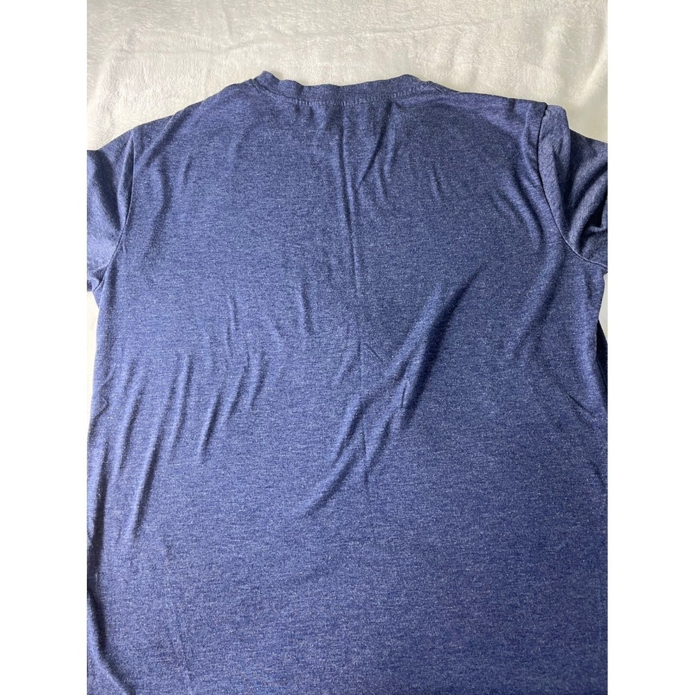 Just Peachy Graphic T-Shirt XL Blue Heathered Retro Short Sleeve Tee
Unisex - Picture 5 of 8